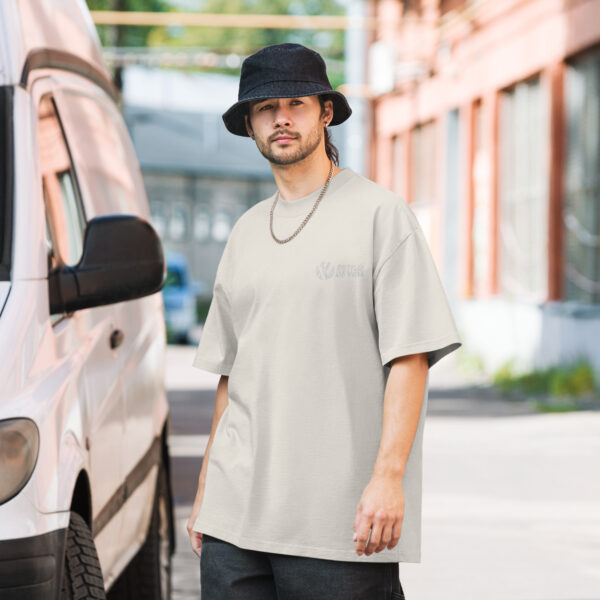 Oversized faded t-shirt - Image 4