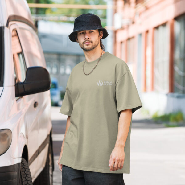 Oversized faded t-shirt - Image 3
