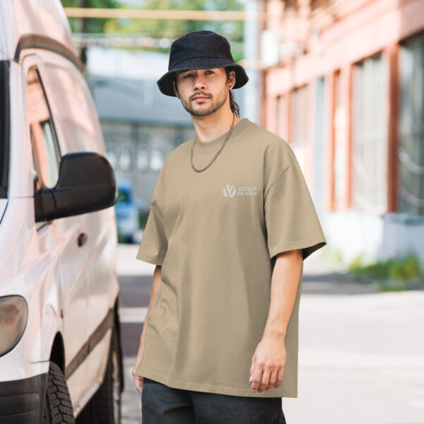 Oversized faded t-shirt - Image 2