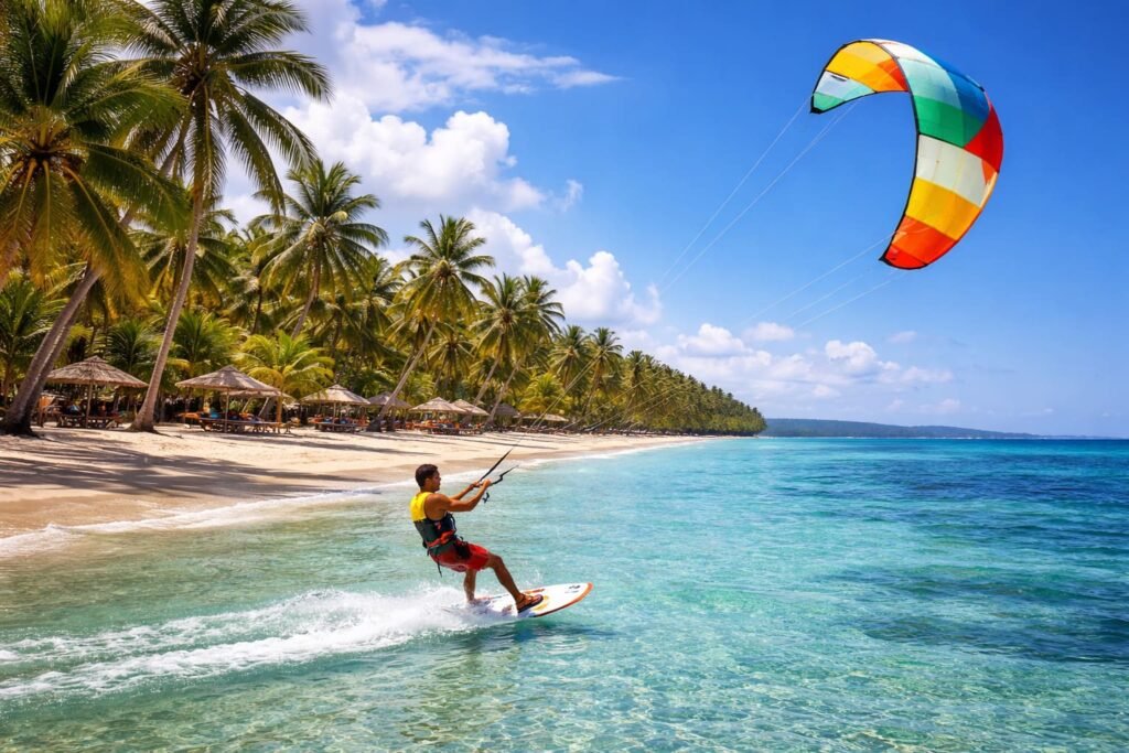 why Las Terrenas is perfect for kitesurf beginners